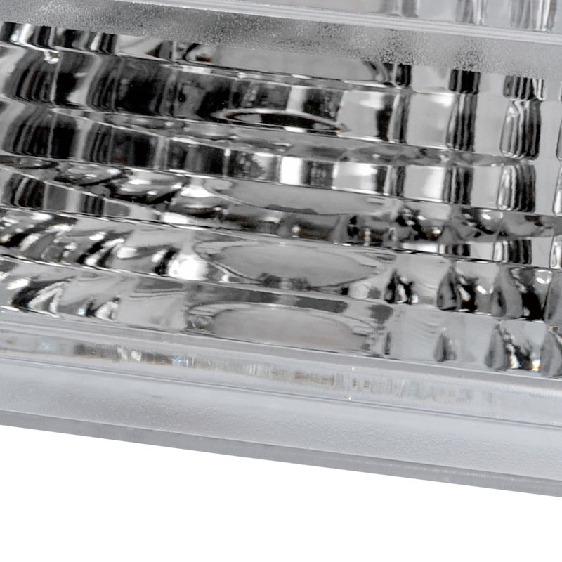 SPEC-D Tuning Jeep Cherokee Front Bumper Lights Chrome lb-chke84-rs image 3