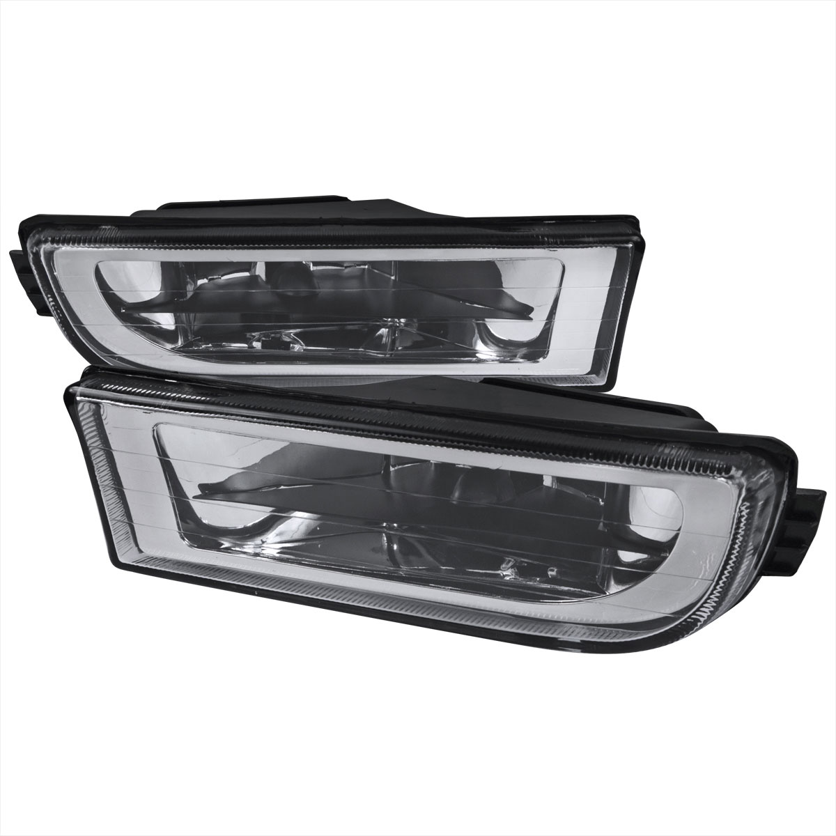 Spec-D Tuning Bmw E38 Oem Style Fog Lights Clear LF-E3895COEM-VS