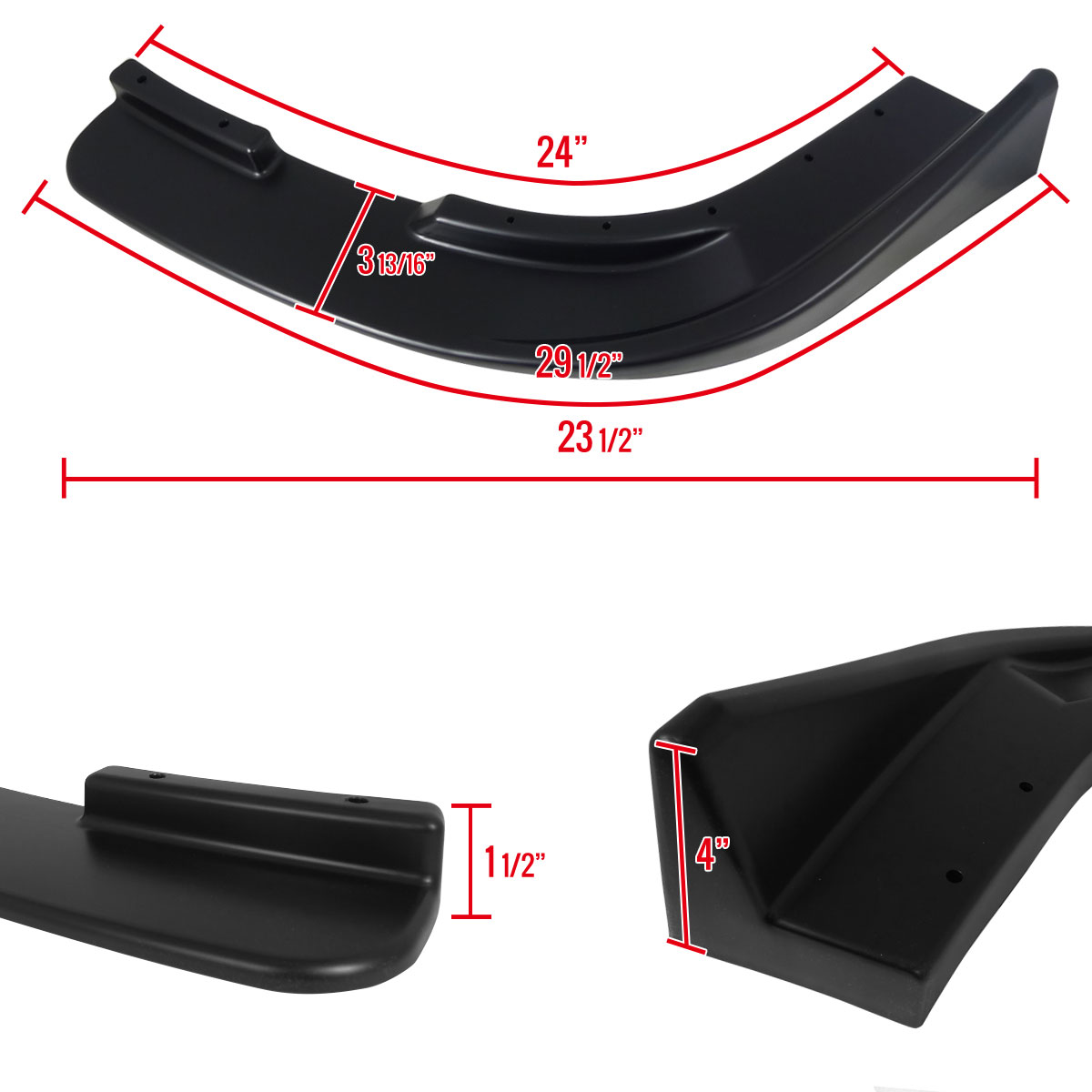 SPEC-D Tuning Front Universal Splitter lps-s-u001 image 2