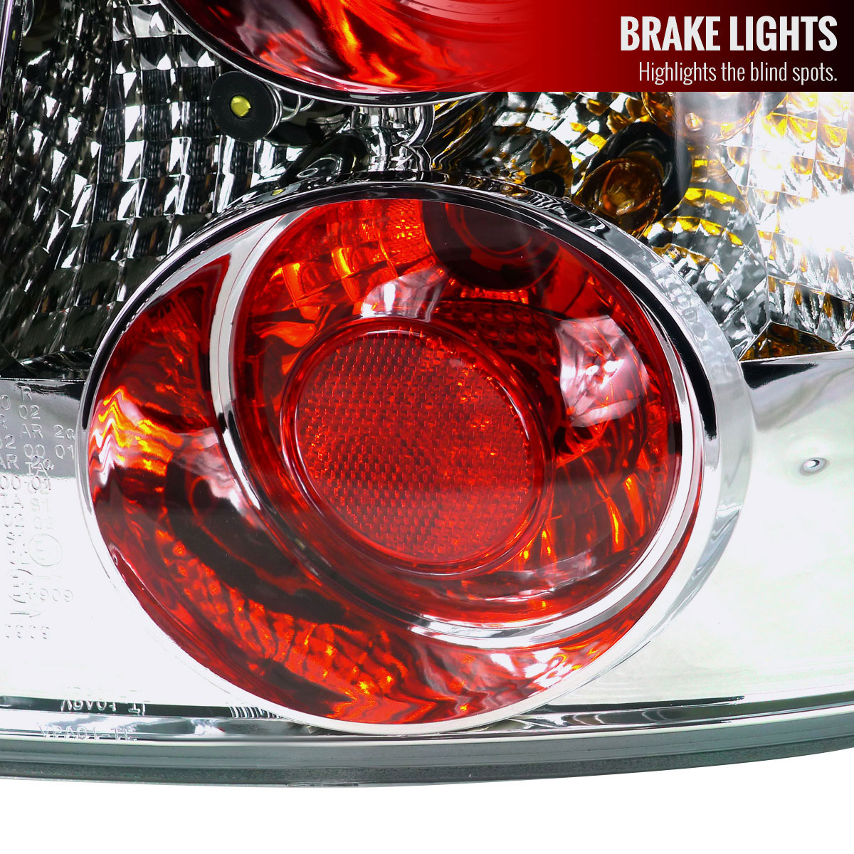Spec-D Vw Passat 4dr Taillights Chrome (Lt-Pas014-Tm) LT-PAS014-TM image 4
