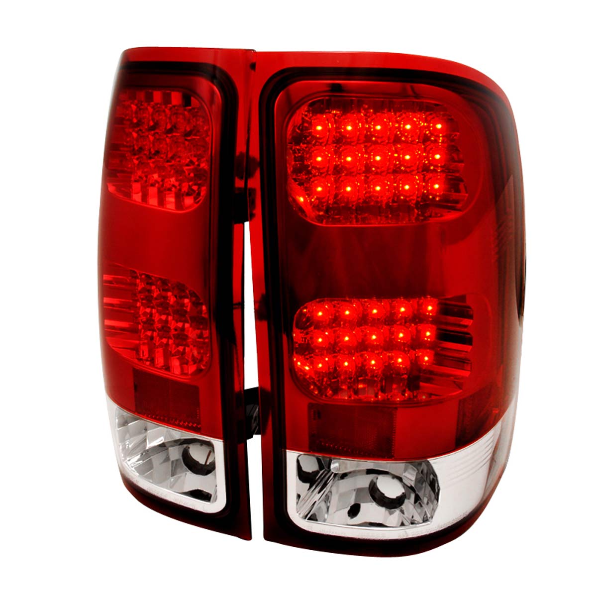 Spec-D Gmc Classic Sierra Led Taillight (Lt-Sie07rled-Tm) LT-SIE07RLED-TM