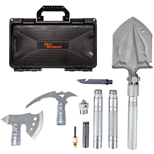 MILE MARKER Multi-Functional Tool Axe/Shovel 32004
