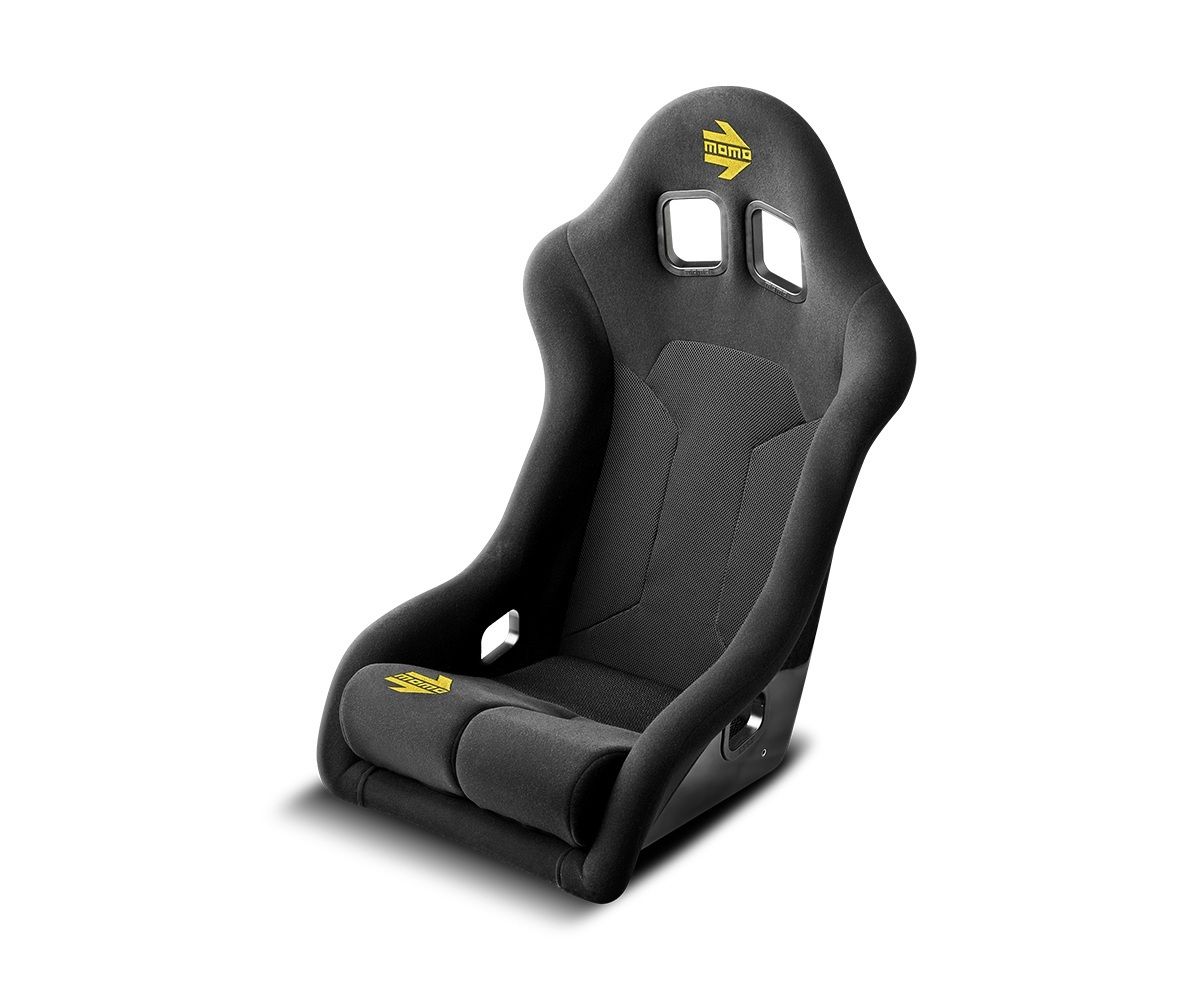 MOMO AUTOMOTIVE ACCESSORIES Supercup Racing Seat Regular Size Black 1071blk