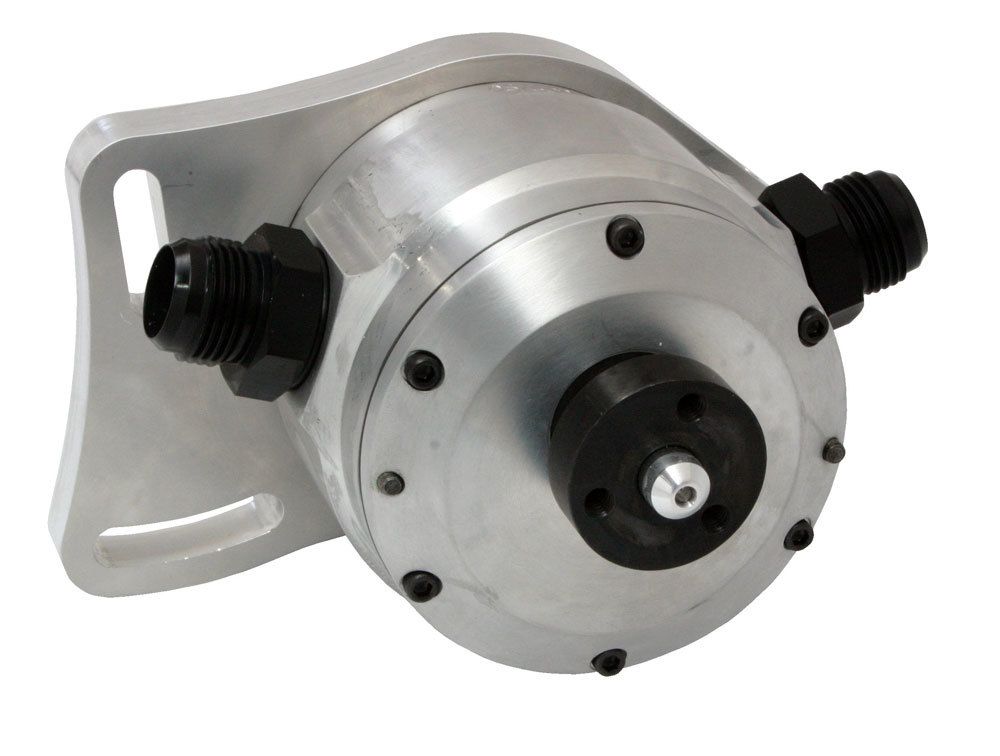 Moroso Enhanced Design Unplated 4 Vane Vacuum Pump w/Adjustable Mounting Bracket 22644