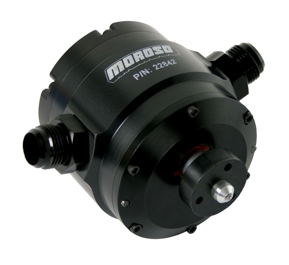 Moroso Enhanced Design 4 Vane Vacuum Pump w/o Adjustable Mounting Bracket 22842