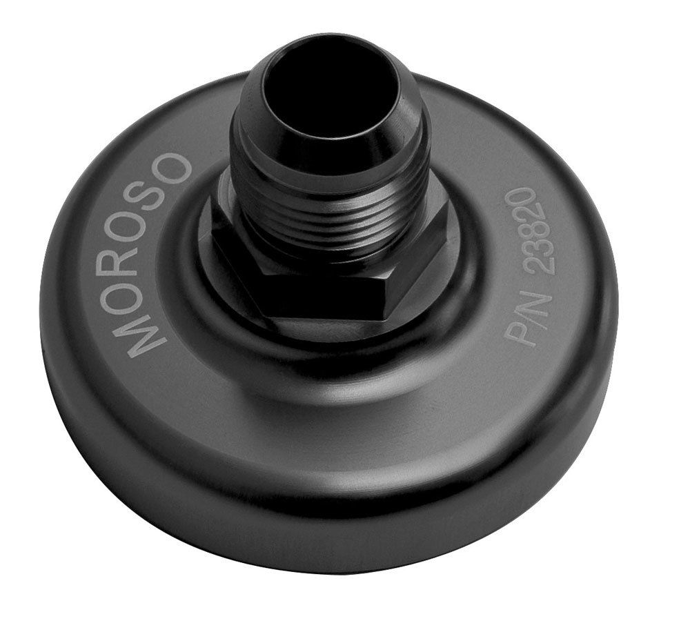 Moroso Ford Small Block Oil Filter Block-Off Plate 23820