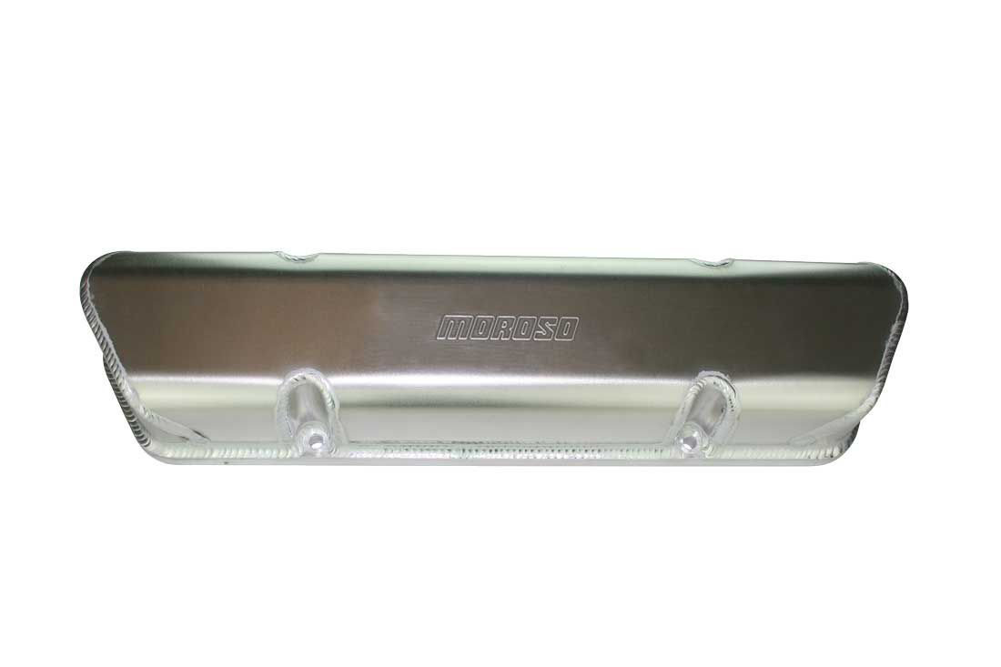 Moroso Ford Kent 1600 Crossflow Fabricated Aluminum Valve Cover with Billet Rail 68200