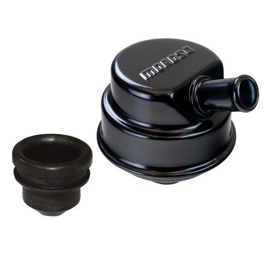 Moroso Oil Separator Breather Black P/C 68782