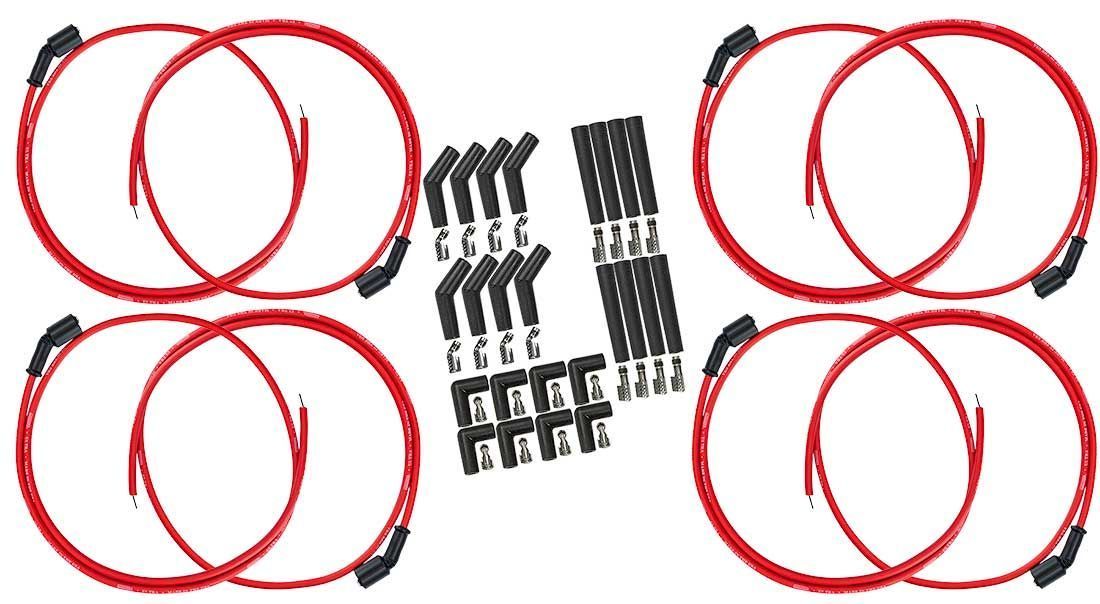 Moroso Ultra 350 Plug Wire Set - Red LS 73751