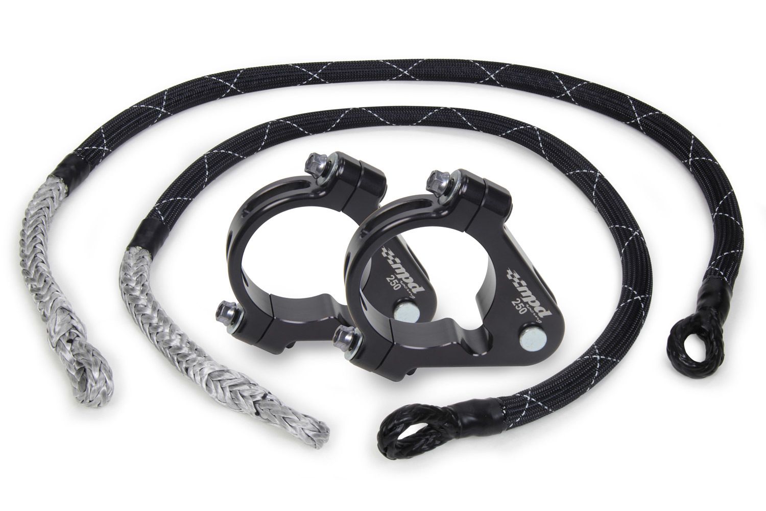 MPD RACING Axle Tether Pair With 2.5in Clamps mpd10500