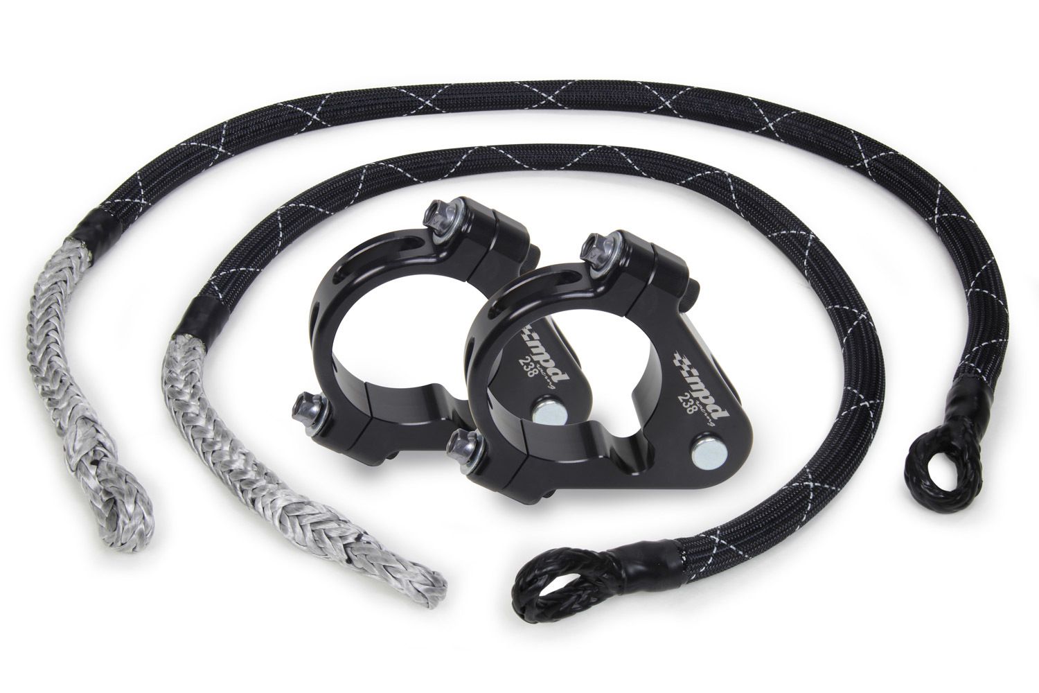 MPD RACING Axle Tether Pair With 2.38in Clamps mpd10501