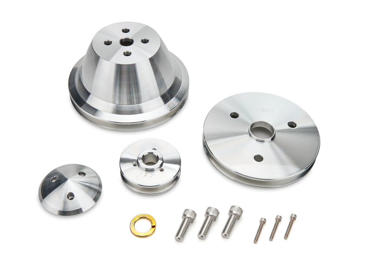 MARCH PERFORMANCE SB Chevy Pulley Set 6010
