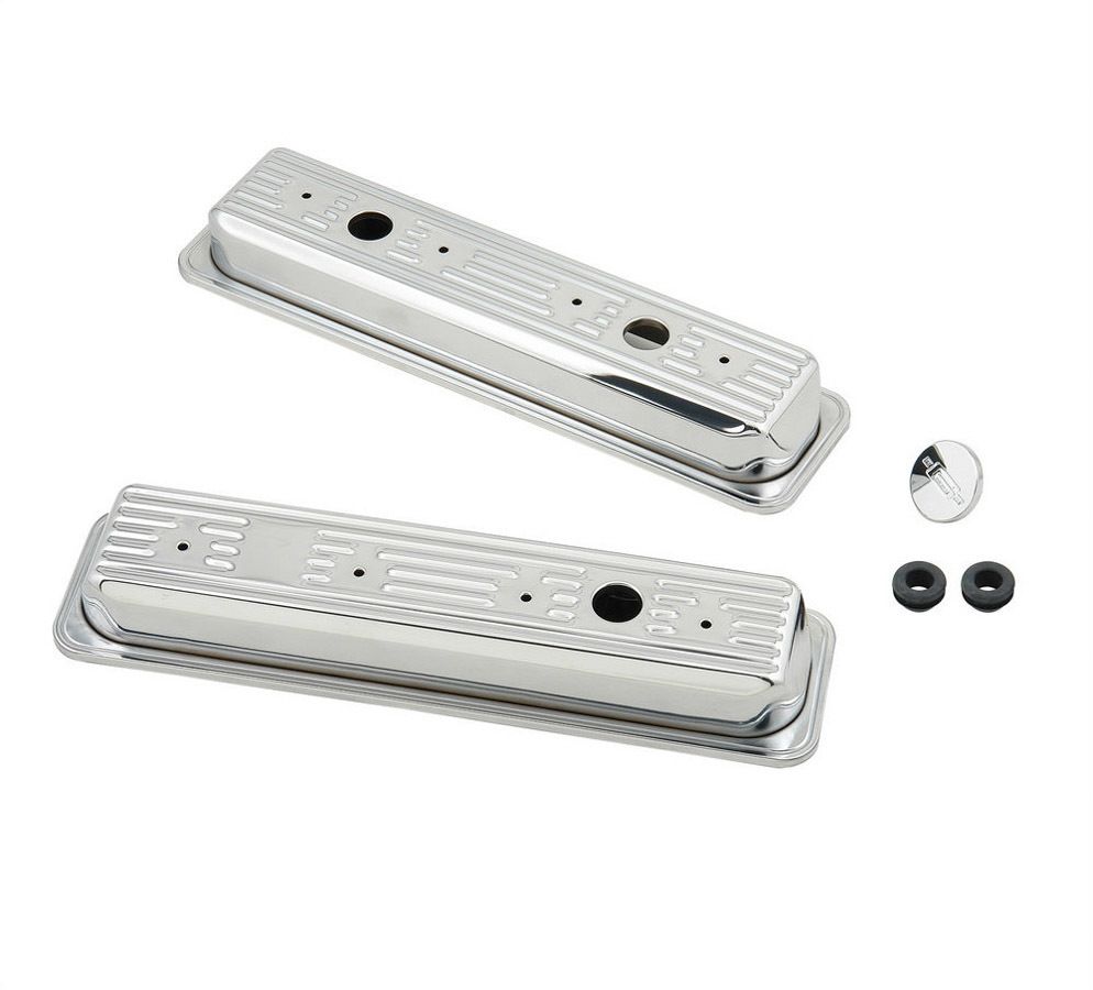MR. GASKET 87-up SBC Valve Covers 9415