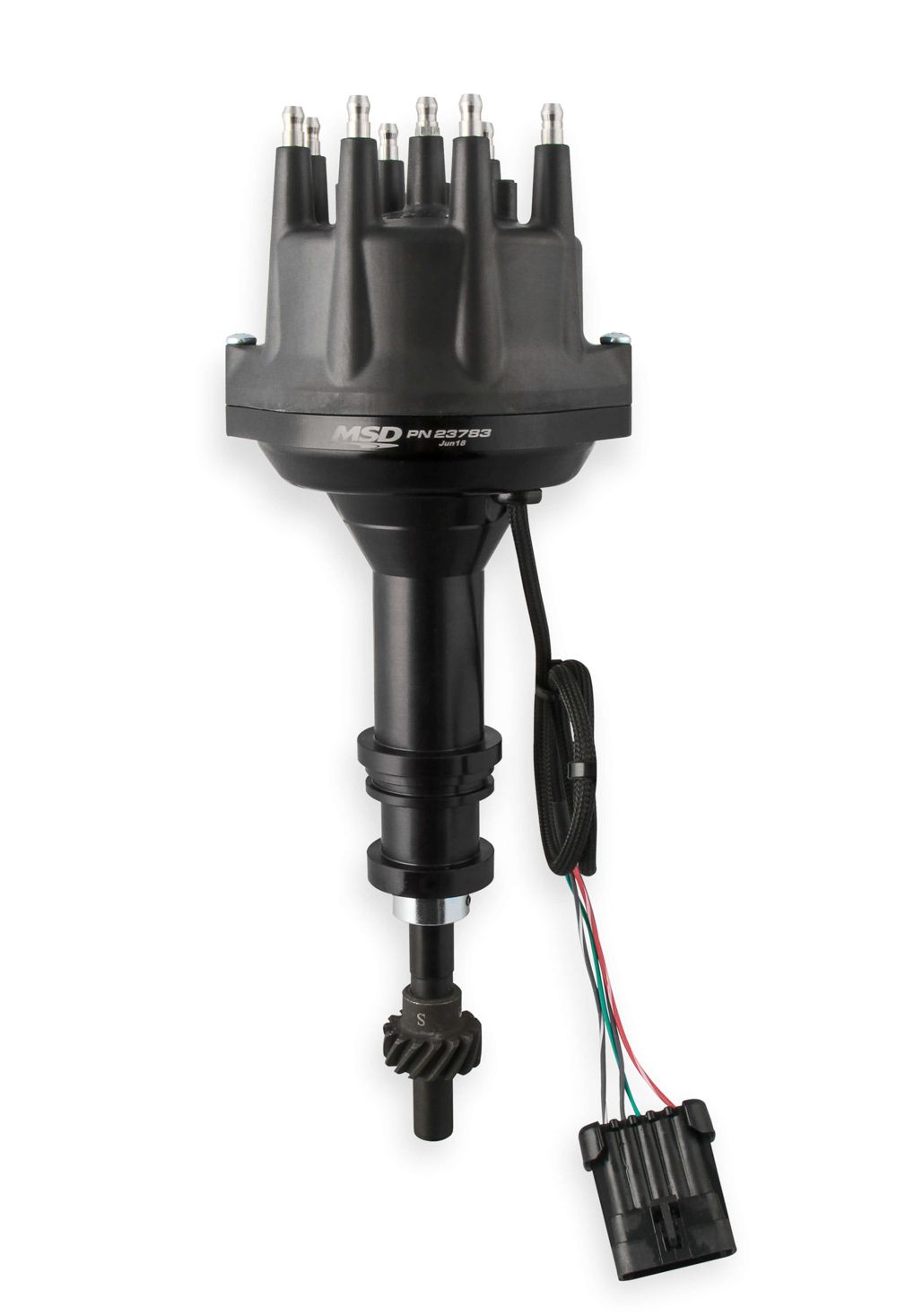 MSD Dist. Black Dual Sync Ford 351W 23783