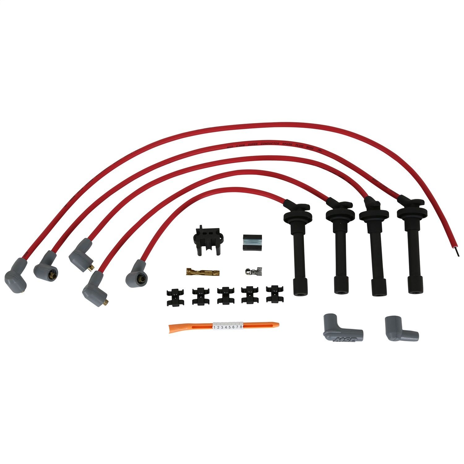 MSD 8.5MM Wire Set - 94-98 Honda 1.6L 32349