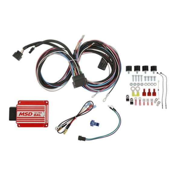 MSD Ultra 6AL Ignition Box Red Finish 6423