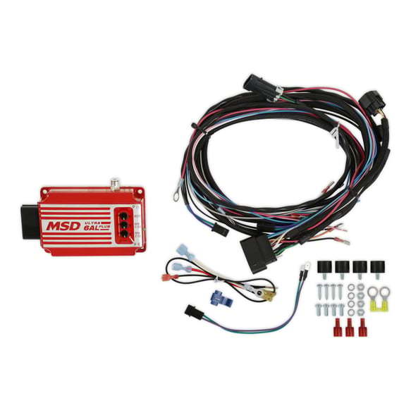 MSD Ultra 6AL Plus Ignition Box Red Finish 6523