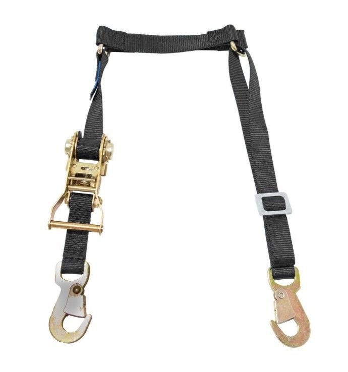 MACS CUSTOM TIE-DOWNS Fuel Jug Strap Flat Hook 111941