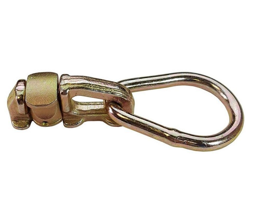 MACS CUSTOM TIE-DOWNS Double Stud Tie Down Ring w/Pear Shaped Ring 32507