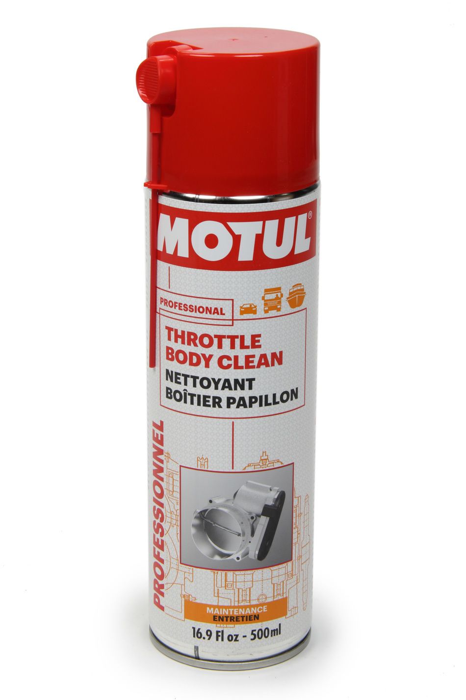 Motul Throttle Body Clean 16.9oz mtl109615