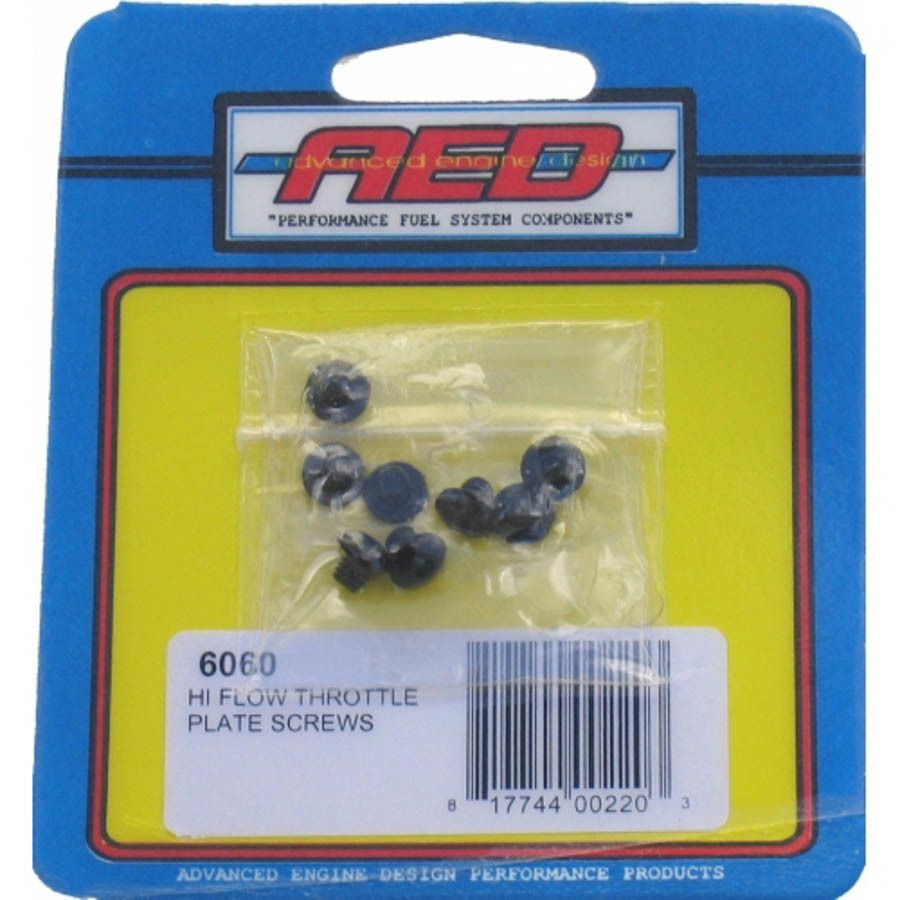 ADVANCED ENGINE DESIGN Hi-Flow Throttle Plate Screws (8) 6060 image 2