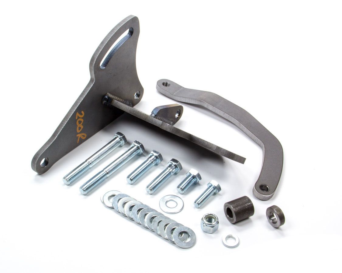 ALAN GROVE COMPONENTS Alt.Bracket SBC Short Pump Pass.Side High Mt. 200r image 2