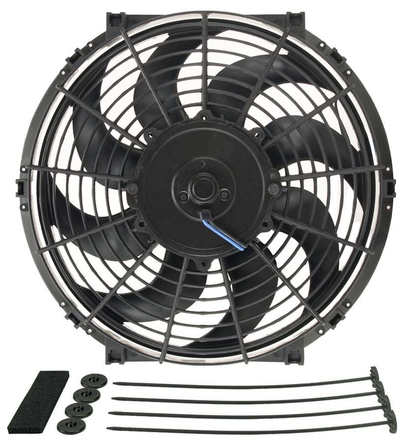 DERALE 12in Tornado Electric Fan w/Standard Mount Kit 16622 image 2