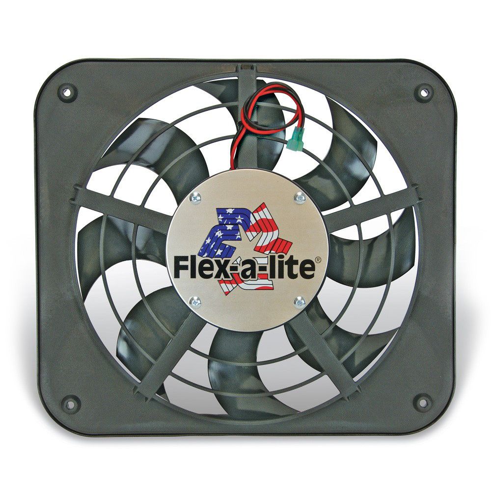 FLEX-A-LITE 12in. Lo Profile PullerF an w/o Controls 116550 image 2