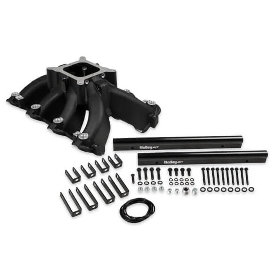 HOLLEY GM LS Intake Manifold Split Single Plane 4150 300-255bk image 2
