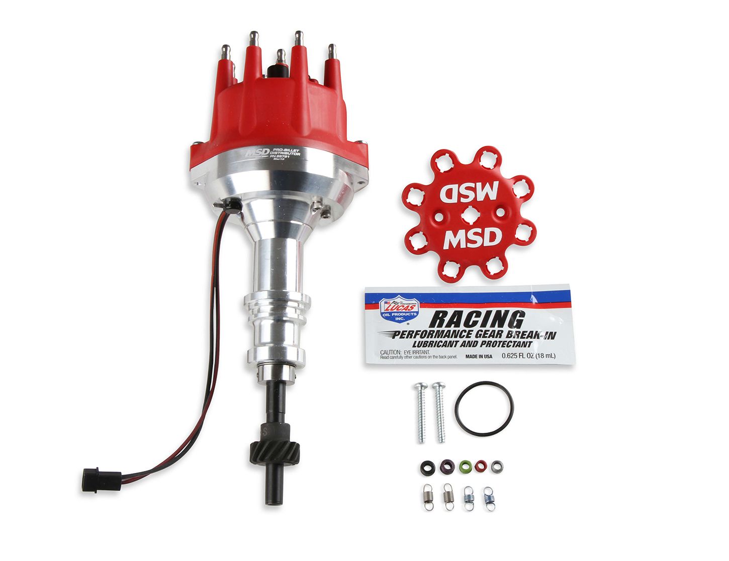 MSD Billet Distributor SBF 302 w/Small Cap 85791 image 2