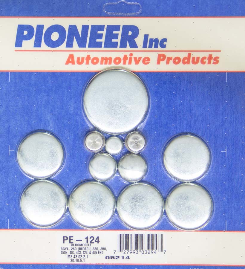 Pioneer 350 Olds Freeze Plug Kit PE124