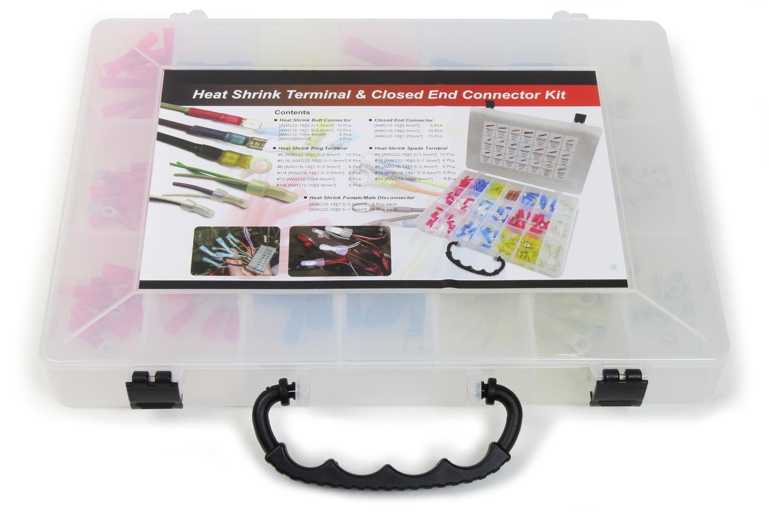 PERTRONIX IGNITION Terminal Kit w/Heat Shrink Ends (165pk) a2011 image 2