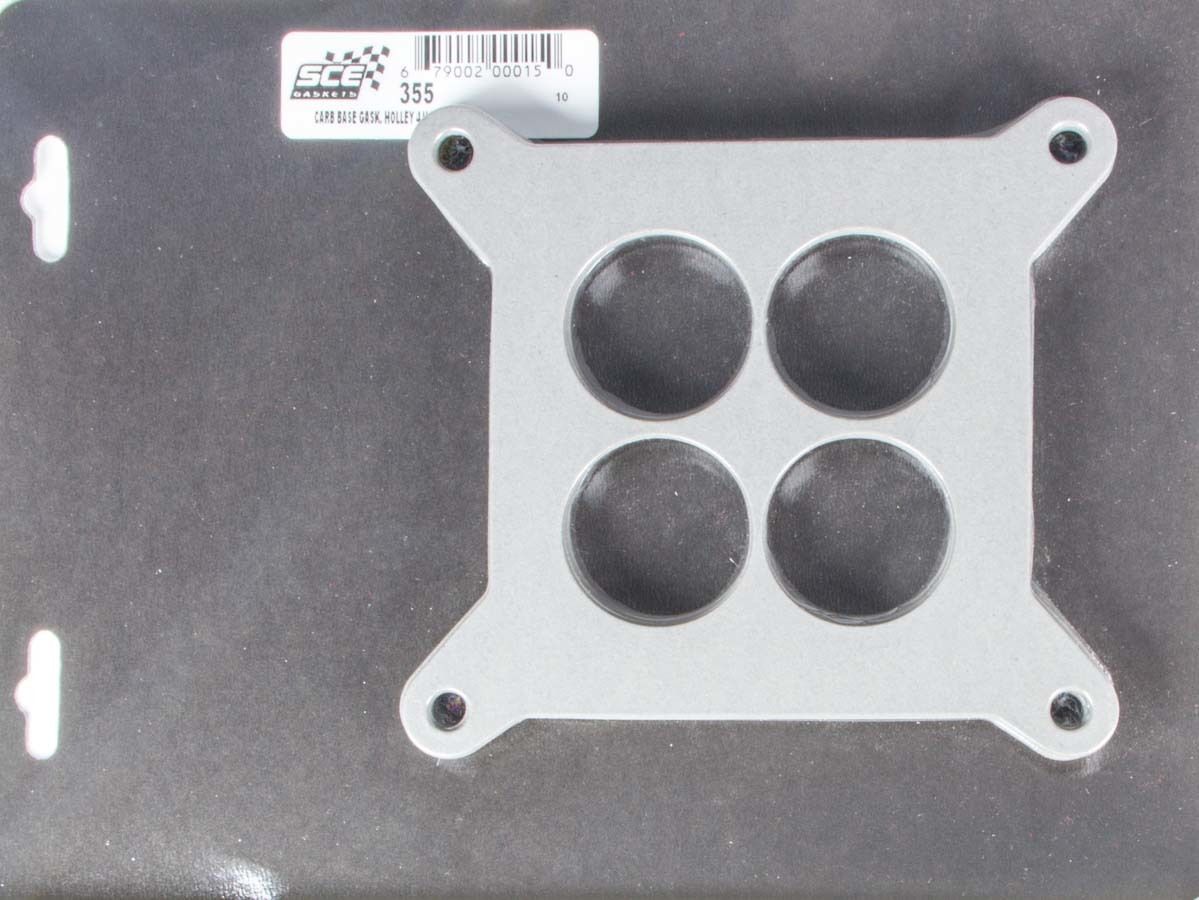 SCE GASKETS Carburetor Gaskets (10) Holley 4-Hole 4-BBL 355 image 2