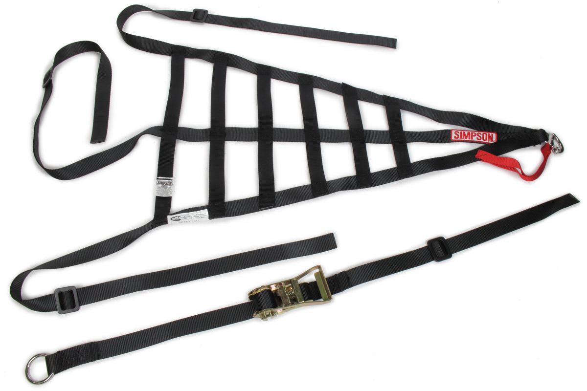 SIMPSON SAFETY Driver Net Corvette Left Poly 28in x 15-3/4 dnc5rrp image 2