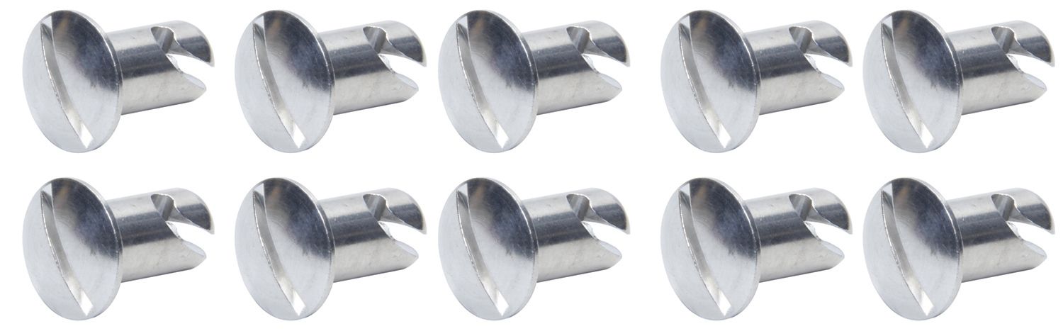 Ti22 PERFORMANCE Oval Head Dzus Buttons .550 Long 10 Pack tip8104 image 2
