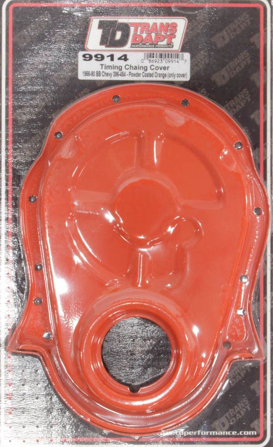 TRANS-DAPT BBC Orange Timing Cover 9914 image 2