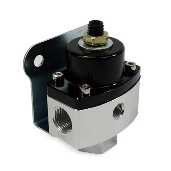TOP STREET PERFORMANCE Billet Fuel Regulator 5-12psi Black Top jm1057bk image 2