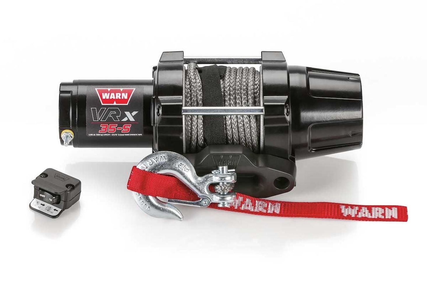 WARN VRX 35-S Winch 3500lb Synthetic Rope 101030 image 2