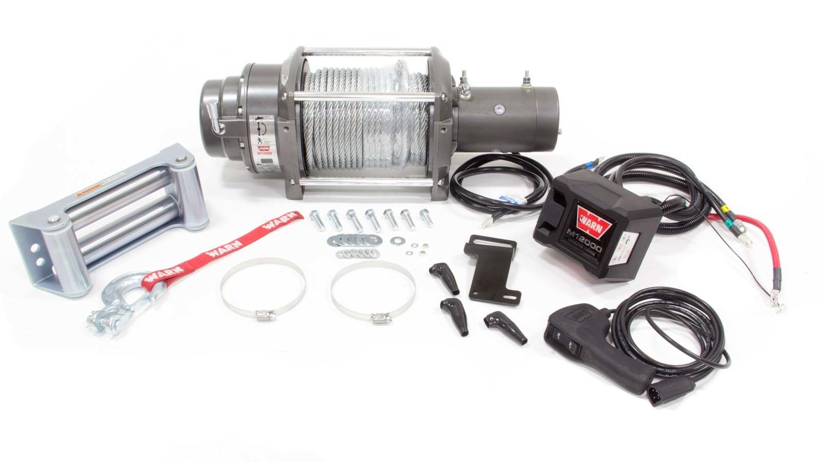 WARN M12000 Winch w/Roller & 125 Cable 17801 image 2