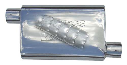 Pypes VIOLATOR 14 2.5 off/ctr 409 Stainless non-polished MVV13