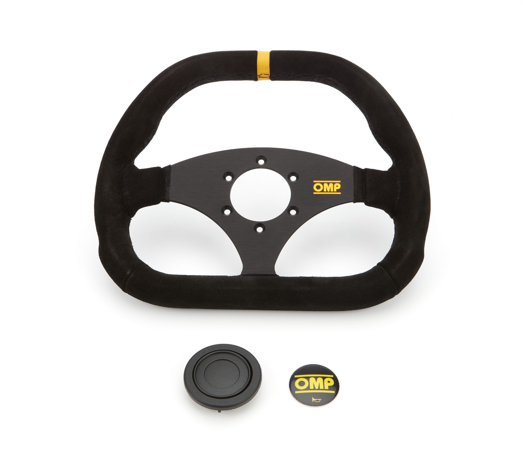 OMP RACING INC. Kubik Steering Wheel Black od0-1985-071