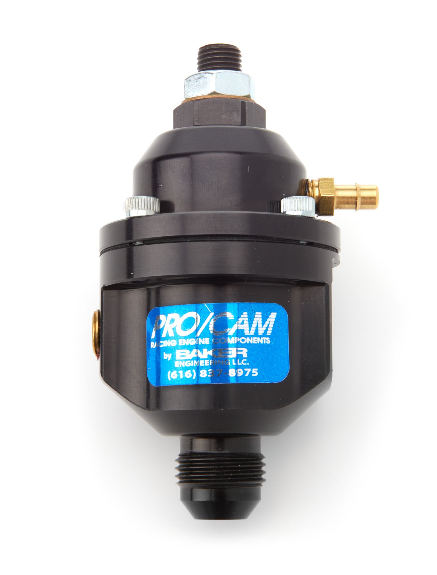 PRO/CAM Fuel Pressure Regulator w/ Bypass Billet 3-11psi #9250
