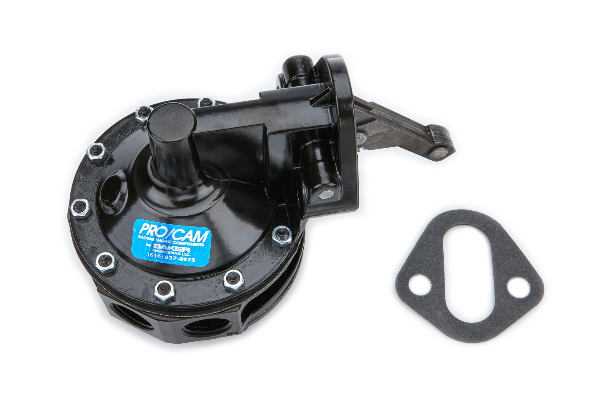 PRO/CAM Fuel Pump BBC 7.5PSI Stock Chassis Inlet #9370sc
