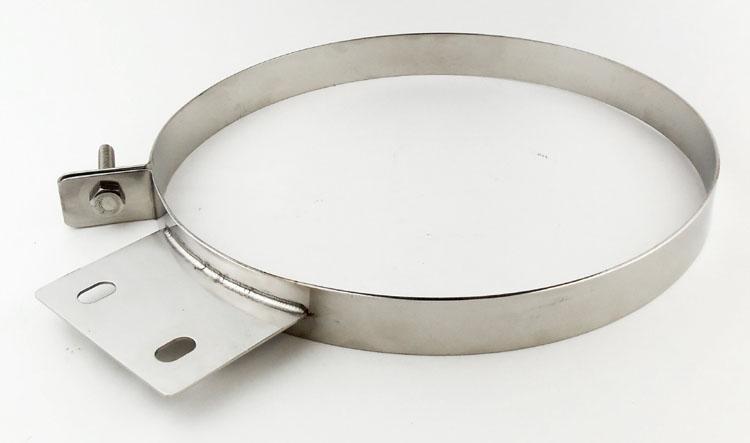Pypes Performance Exhaust STACK CLAMP STAINLESS 7IN hsc007