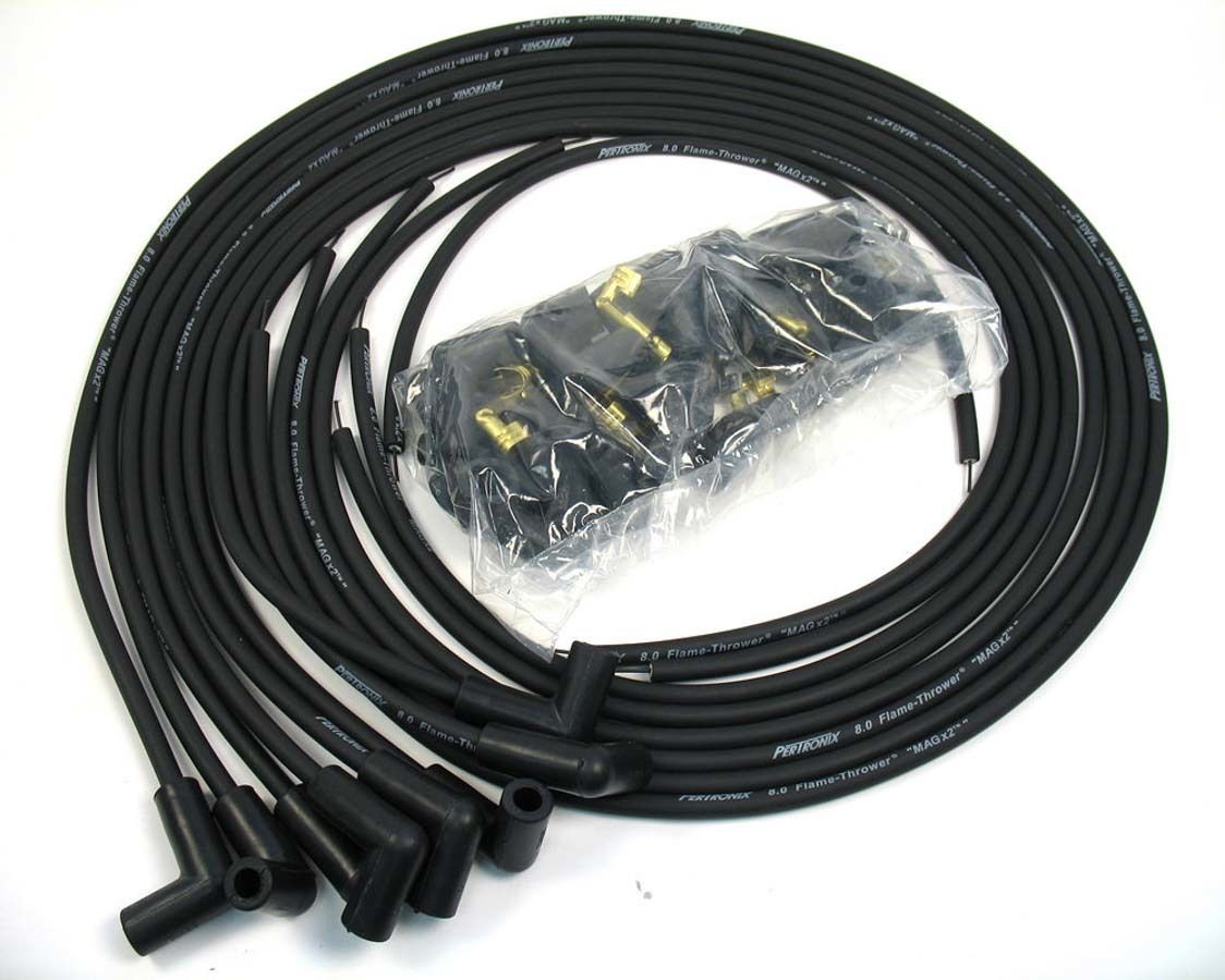 PERTRONIX IGNITION 8MM Universal Wire Set - Black 808290