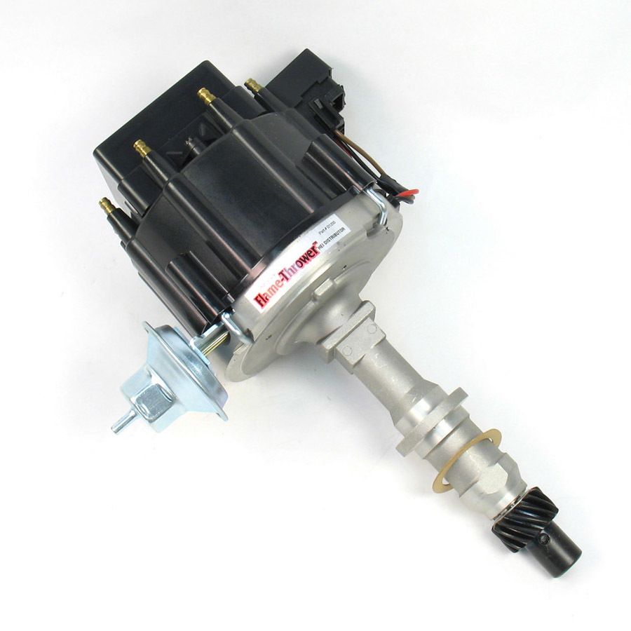 PERTRONIX IGNITION Pont. V8 HEI Distributor w/Black Cap d1200