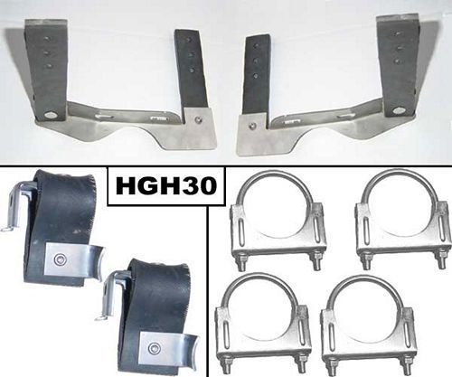 Pypes Exhaust 2.5in GTO Stainless Hang er Kit hgh30