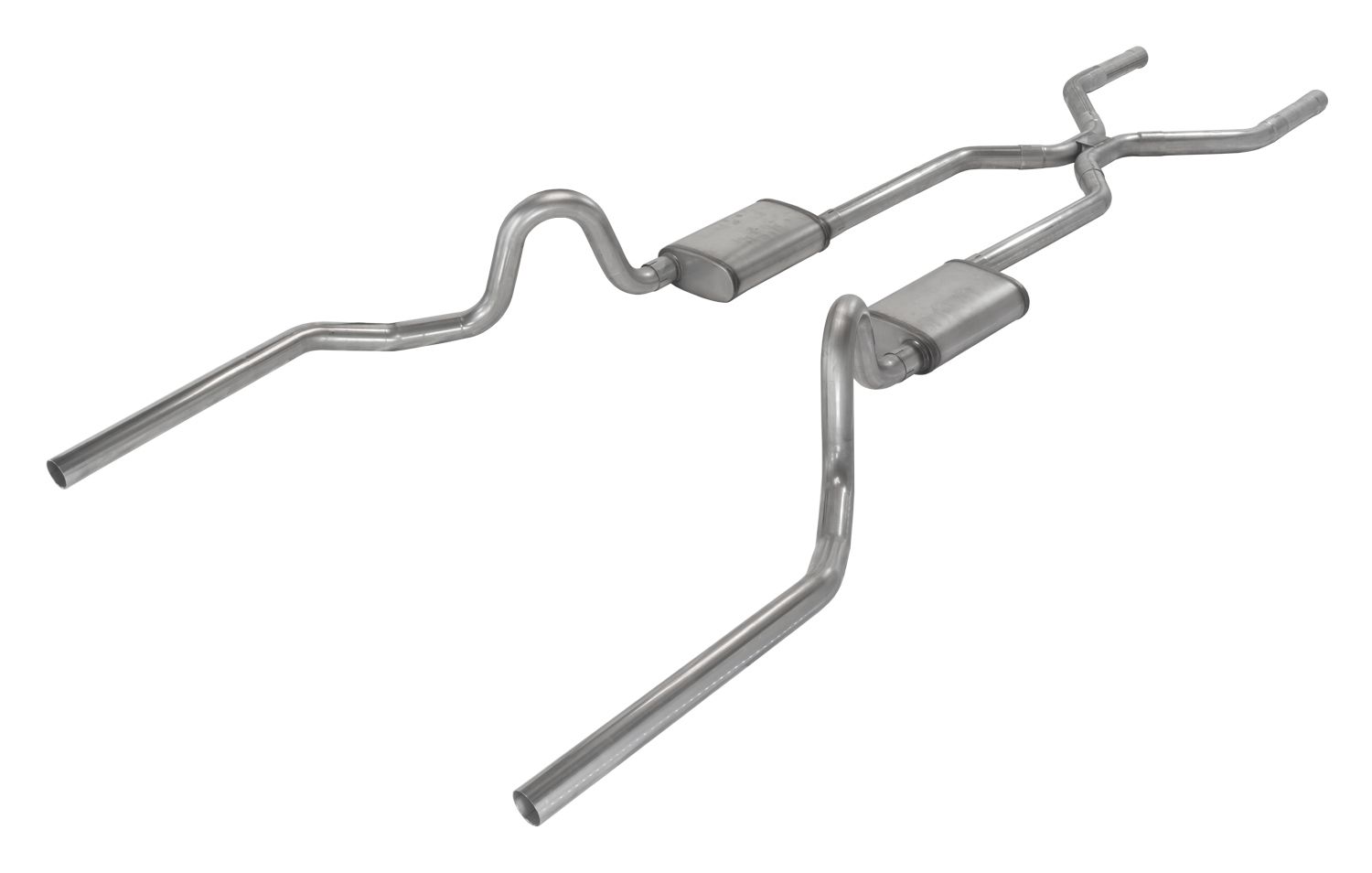 Pypes Exhaust 64-72 A-Body H-Bomb Crossmember Back Exhaust sga43r