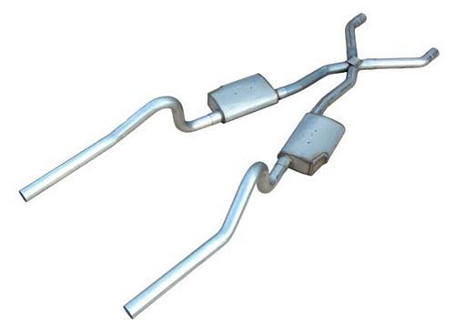 Pypes Exhaust 70-74 Mopar E-Body 2.5in Header-Back Exhaust sme11s