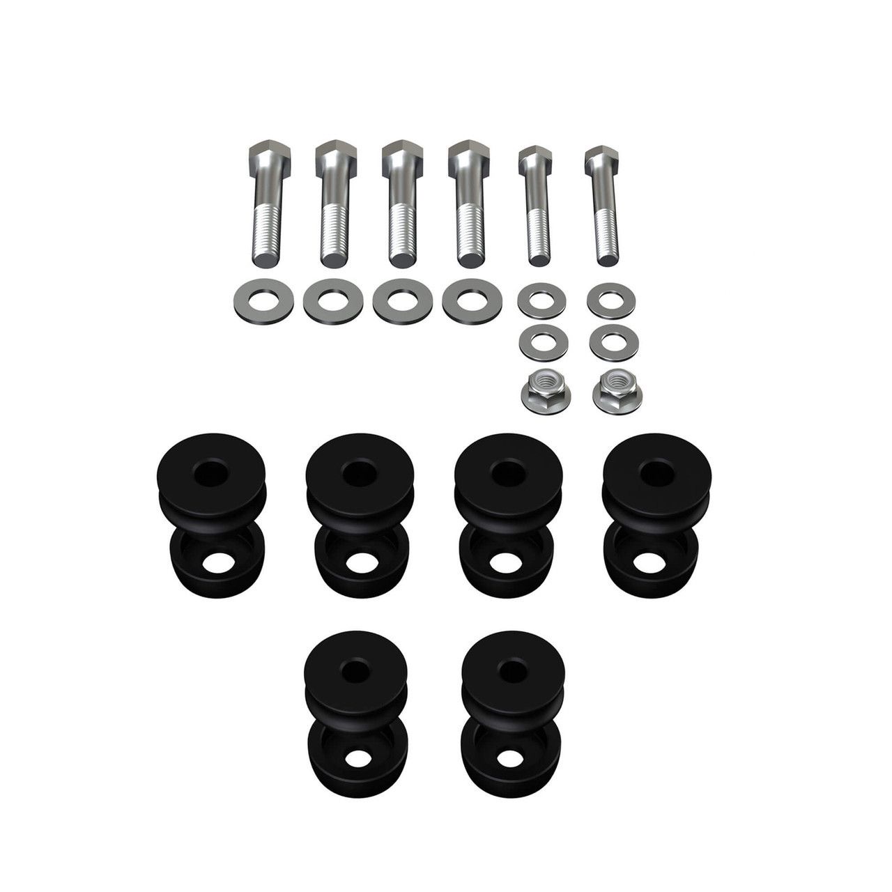 QA1 67-81 GM F-Body / 68-74 GM X-Body Aluminum Body Mount Kit 5263